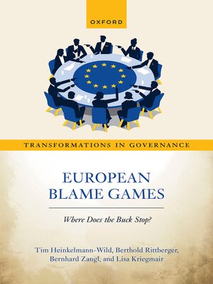 cover image of European Blame Games